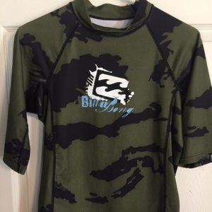 Billabong SPF 50 Surf Shirt Rash Guard Boy's XL